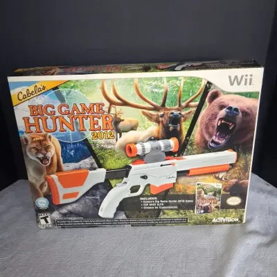 Cabela’s Big Game Hunter 2012 Wii Top Shot Elite Bundle
