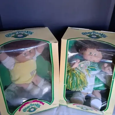 1985 Cabbage Patch Kids Dolls in Original Boxes – Lot of 2