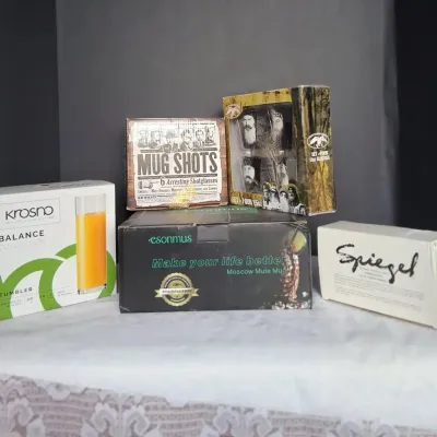 Assorted Moscow Mule Mug & Drinkware Gift Set Lot