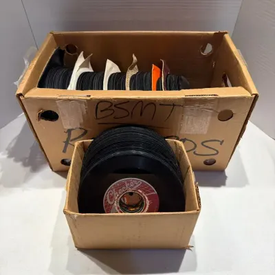 Mystery Lot Of 45 Records