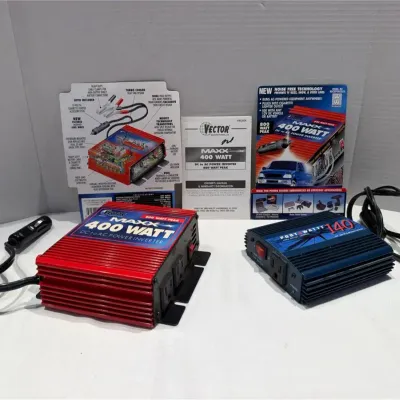 Pair Of DC to AC Power Inverters