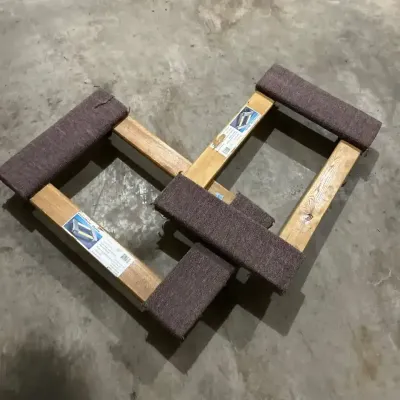Pair Of Wooden Dollies