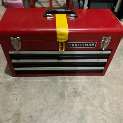 Craftsman Toolbox With Tools