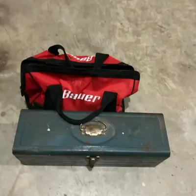 Two Tool Boxes With Tools
