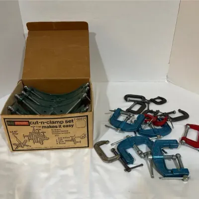 Assorted Metal Clamps And A Cut N Clamp Set (18)