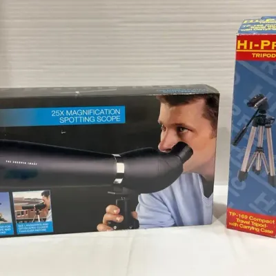 Magnification Spotting Scope And Tripod (2)