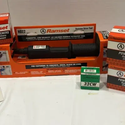 Ramsey Hammer Drive Tool W/Fasteners (5)