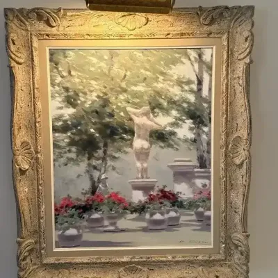 2 Signed Paintings By Sisson