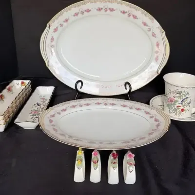 Noritake & Aynsley Floral China Serveware