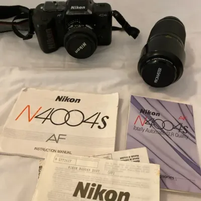 Nikon N4004S Camera with Pro Master Lens
