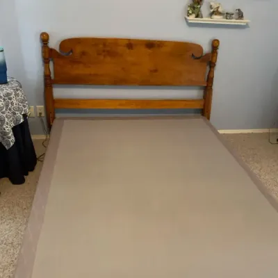 Queen Size Wooden Headboard With Frame