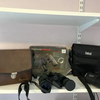 Two Bushnell Binoculars