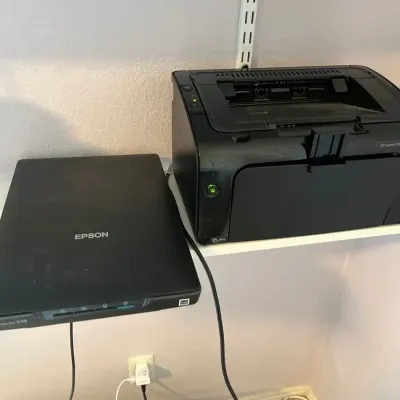 Epson Perfection V39 And HP LaserJet P1109w