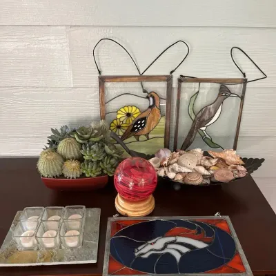 Stained Glass decor, And More