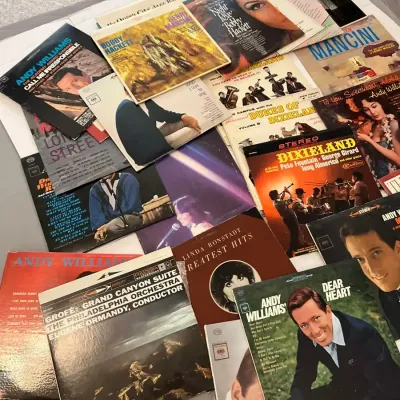 Jazz, Andy Williams, Linda Ronstadt, Joan Baez, Orchestra Albums