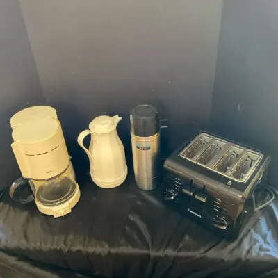 Cuisinart Toaster And Braun Coffee Maker 