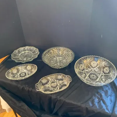 Pattern Cut Glass