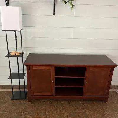 TV Cabinet And Lamp