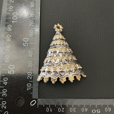 Vintage Christmas Tree Brooch Pin