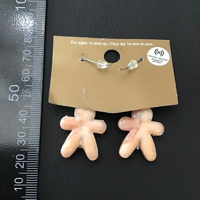 Pier 1 Imports Gingerbread Man Dangle Earrings