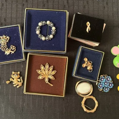 Vintage Avon Brooch Variety
