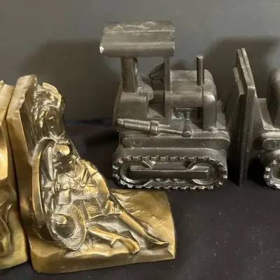 Unique Vintage Bookends