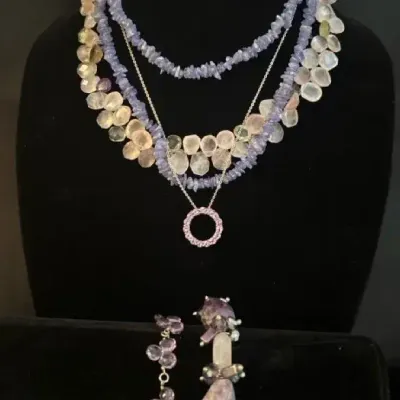 Pretty In Purple: Tanzanite Necklaces, Amethyst Ring & More