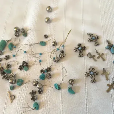 Turquoise And Crosses (Broken)
