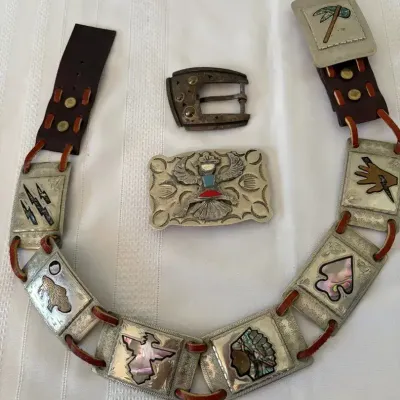 Southwest Style Belt & Belt Buckles 