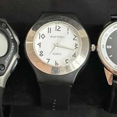 Trio of Watches: Timex Ironman Triathlon, Ravinia Quartz & Axxents