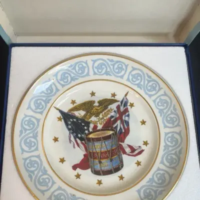 Avon Collectible Plates & Purse 2