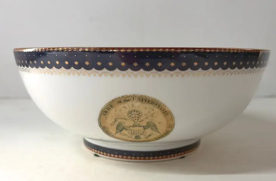 Mt. Vernon Washington Presidential Bowl from Andrea By Sadek