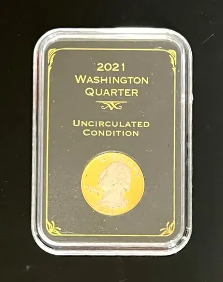 2021 Washington Quarter, Cased and Uncirculated 