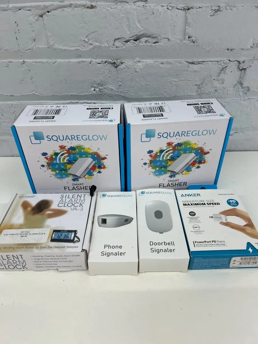 SquareGlow Smart Flashers (2) & Other Tech 