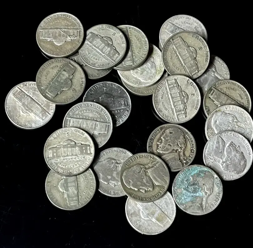 WWII Jefferson Silver Nickels (25)