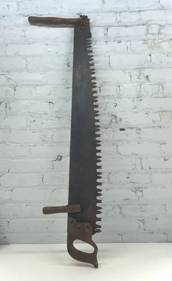 Antique Two-Man Saw