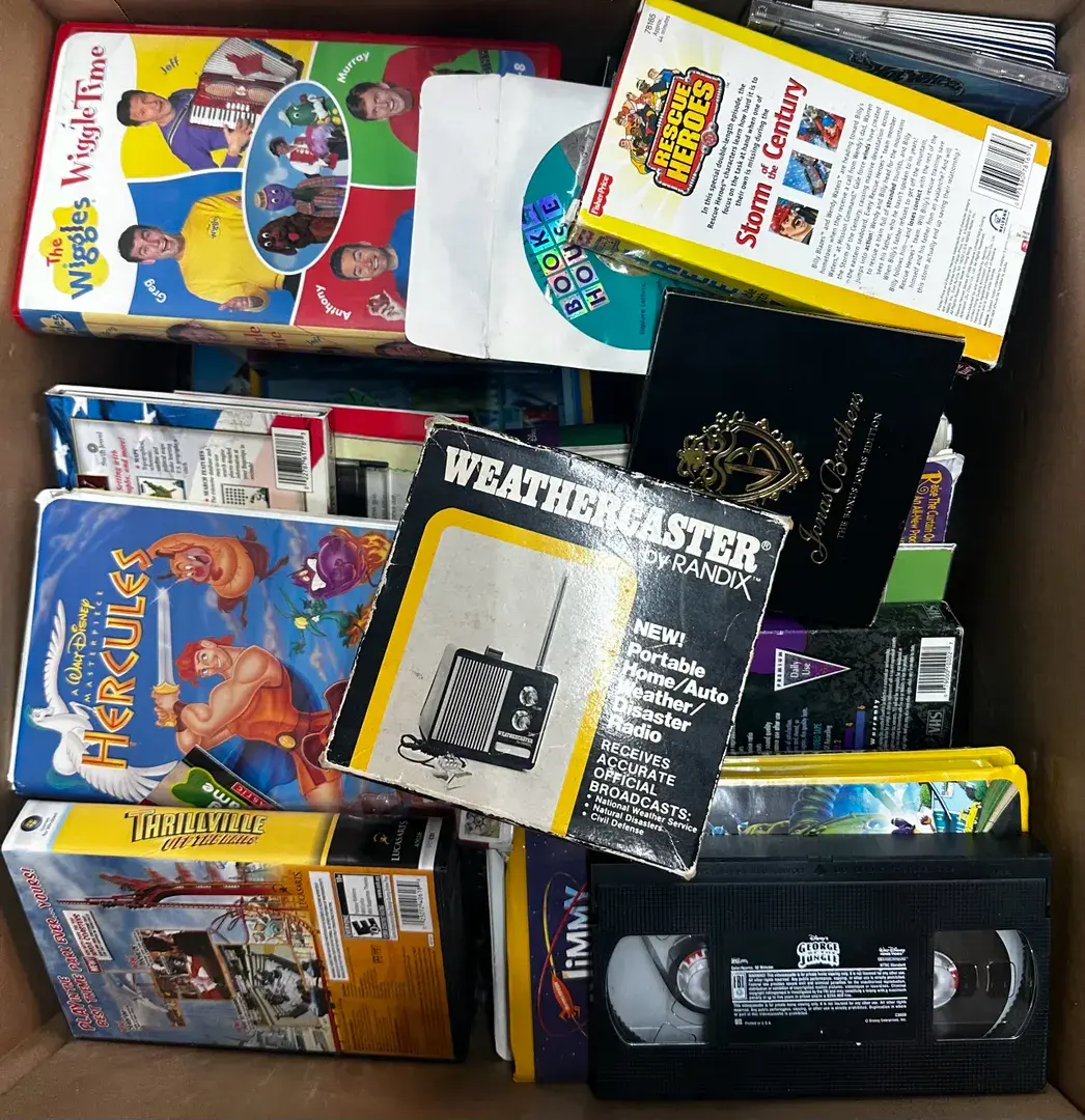 Movies, DVDs, VHSs