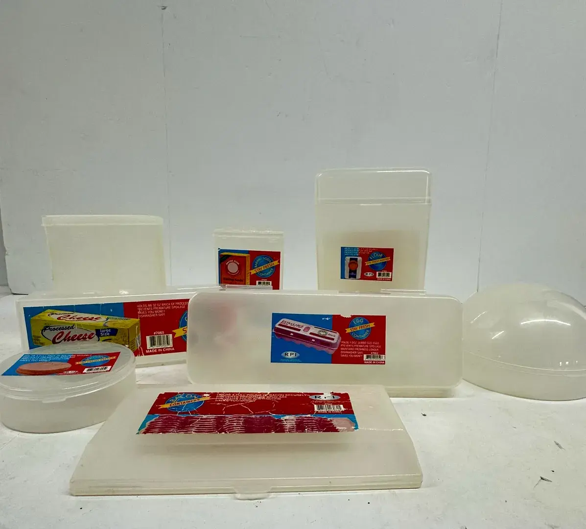 Trendtex Stay Fresh Keeper Plastic Refrigerator Food Storage Containers