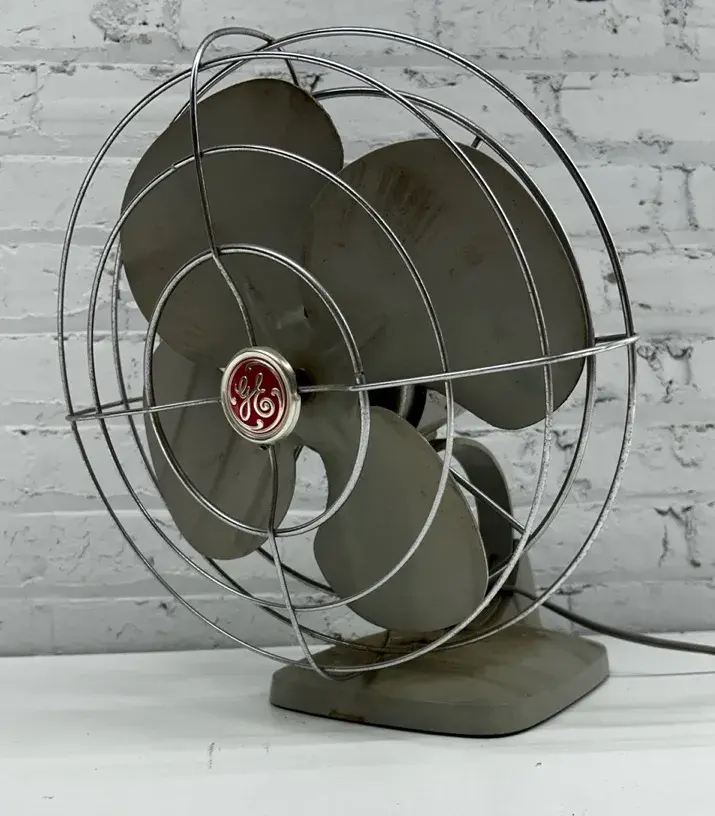 Art Deco General Electric Vintage Household Fan