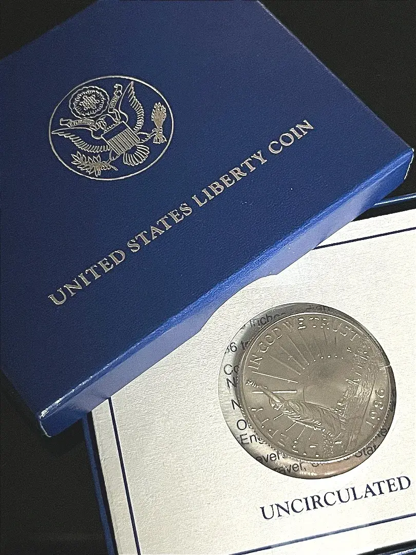 1986 Liberty Half Dollar, Uncirculated 