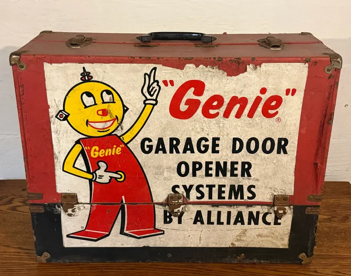 Vintage Genie Garage Door Opener Systems Ad/Promo Technician’s Toolbox