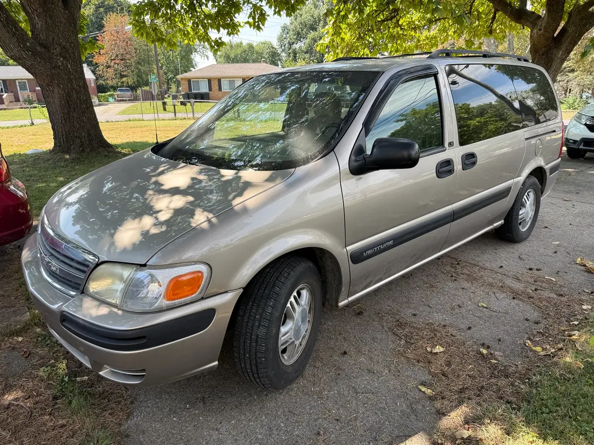 2002 Chevy Venture LS Minivan, Tan, 179K Miles W/ New Radiator