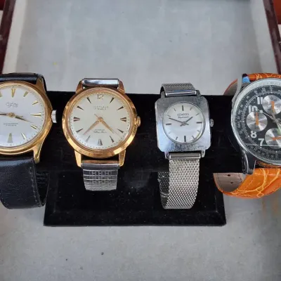 Vintage Bifora, Cortland, Duward & Marcel Drucker Wristwatch Lot