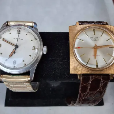 Vintage Cortland & De Witt Genève 17-Jewel Wristwatch Lot 