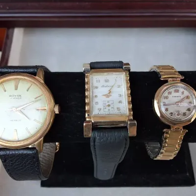 Vintage Royce, Bolero & Everts Mechanical Wristwatch Lot
