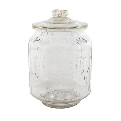 Vintage Planters Pennant Octagonal Display Jar