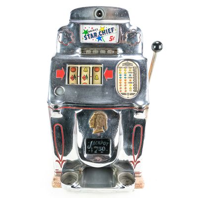 Jennings 5 Cent "Star Chief" Slot Machine