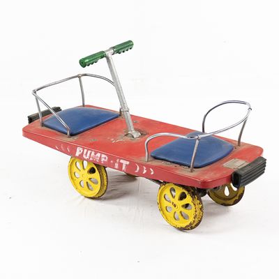 Vintage 'Pump-It' Amusement Park Ride ?Kiddieland?