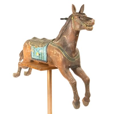 \Derby Racer Carousel Horse Riverview Park