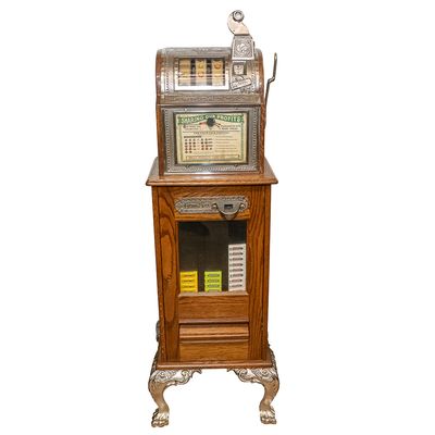 5 Cent Mills Liberty Bell Floor Model Gum Vendor
